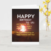 Alles Gute zum Geburtstag Karte (Gelbe Blume)