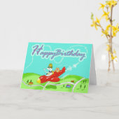 alles Gute zum Geburtstag Karte (Gelbe Blume)