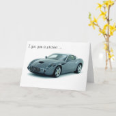 Alles Gute zum Geburtstag! Karte (Gelbe Blume)