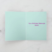 Alles Gute zum Geburtstag Karte (Innenseite)