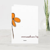 Alles Gute zum Geburtstag! Karte (Rückseite)