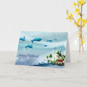 Alles Gute zum Geburtstag!! Karte (Gelbe Blume)