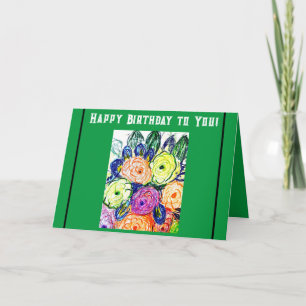 Alles Gute zum Geburtstag! Karte