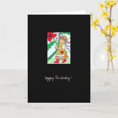 Alles Gute zum Geburtstag! Karte (Gelbe Blume)