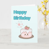 Alles Gute zum Geburtstag Karte (Gelbe Blume)