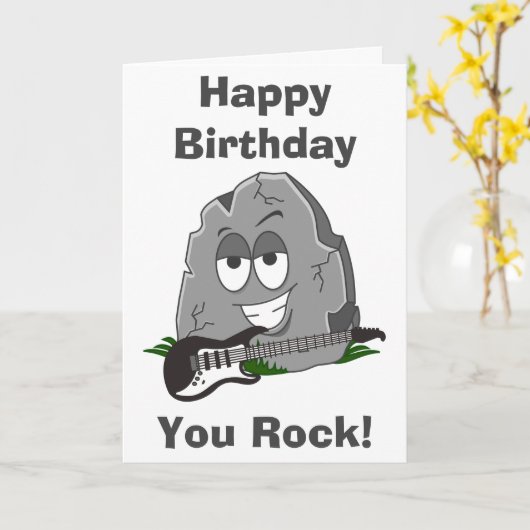 Alles Gute zum Geburtstag! Karte (Gelbe Blume)