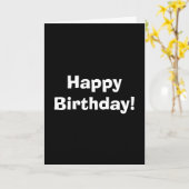 Alles Gute zum Geburtstag! Karte (Gelbe Blume)