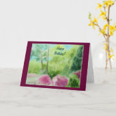 Alles Gute zum Geburtstag! Karte (Gelbe Blume)