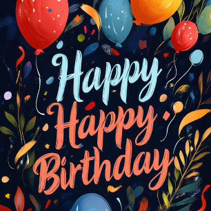 Alles Gute zum Geburtstag  Karte