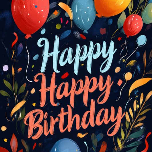 Alles Gute zum Geburtstag  Karte