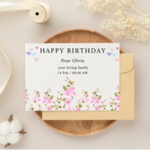 Alles Gute zum Geburtstag Karte