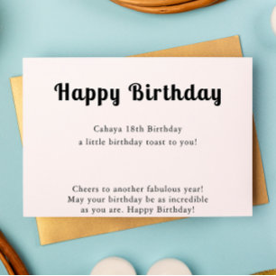 Alles Gute zum Geburtstag Karte