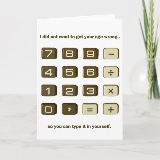 Alles Gute zum Geburtstag Karte (Vorderseite)