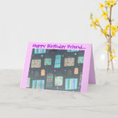 Alles Gute zum Geburtstag... Karte (Gelbe Blume)