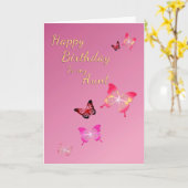 Alles Gute zum Geburtstag! Karte (Gelbe Blume)