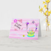 Alles Gute zum Geburtstag Karte (Gelbe Blume)