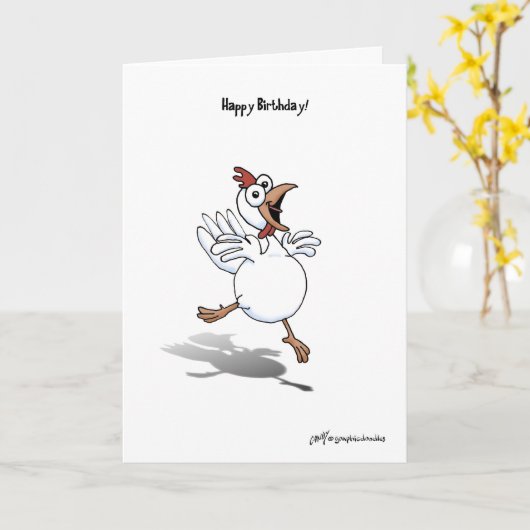 Alles Gute zum Geburtstag! Karte (Gelbe Blume)