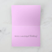 Alles Gute zum Geburtstag! Karte (Innenseite)