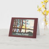 Alles Gute zum Geburtstag! Karte (Gelbe Blume)