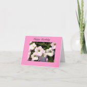 alles Gute zum Geburtstag Karte (Vorderseite)