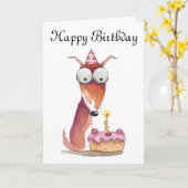 Alles Gute zum Geburtstag Karte (Gelbe Blume)