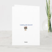 Alles Gute zum Geburtstag Karte (Rückseite)