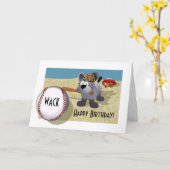 Alles Gute zum Geburtstag! Karte (Gelbe Blume)