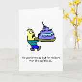 Alles Gute zum Geburtstag. Karte (Gelbe Blume)