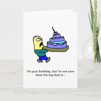 Alles Gute zum Geburtstag. Karte