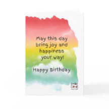 Alles Gute zum Geburtstag Karte