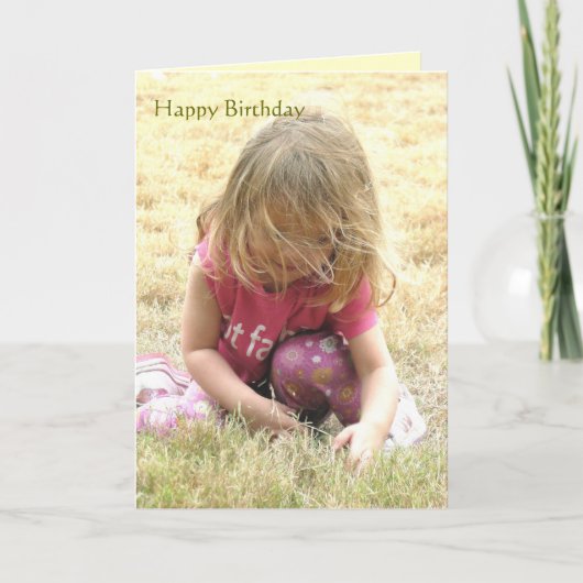 Alles Gute zum Geburtstag Karte (Vorderseite)