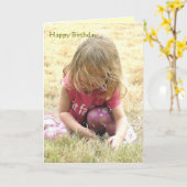 Alles Gute zum Geburtstag Karte (Gelbe Blume)