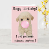 Alles Gute zum Geburtstag! Karte (Gelbe Blume)