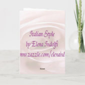 Alles Gute zum Geburtstag Karte (Rückseite)