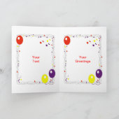 Alles Gute zum Geburtstag Karte (Innenseite)