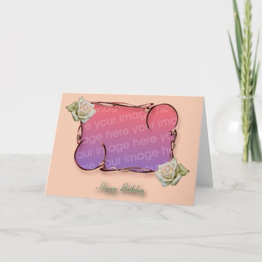 alles Gute zum Geburtstag!!! Karte (Vorderseite)