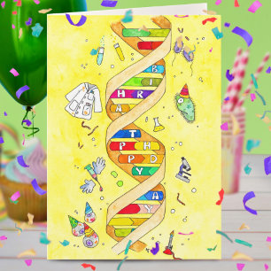 Alles Gute zum Geburtstag Karte für Wissenschafts-