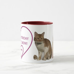 Alles Gute zum Geburtstag Katzenmutter Fotos und H Tasse