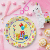 Alles Gute zum Geburtstag Kinder  Pappteller (Party)