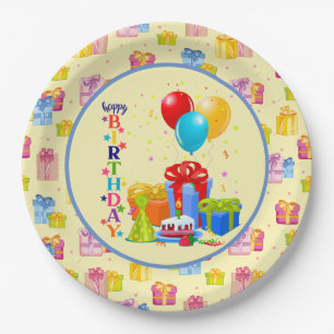Alles Gute zum Geburtstag Kinder Pappteller