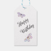 Alles Gute zum Geburtstag Kitten in Garden Geschenkanhänger (Rückseite)