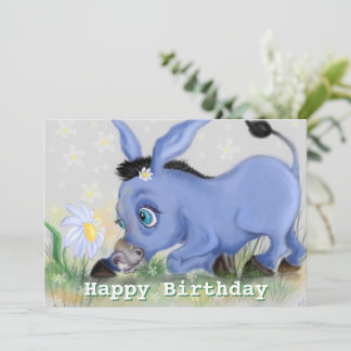 Alles Gute zum Geburtstag - Kleine Donkey und Dais