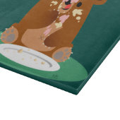 Alles Gute zum Geburtstag, kleiner Bär!! Schneideb Schneidebrett (Ecke)