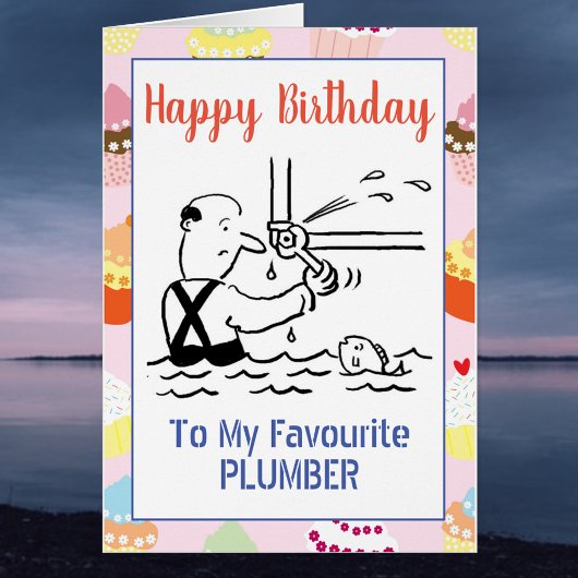 Alles Gute zum Geburtstag Klempner