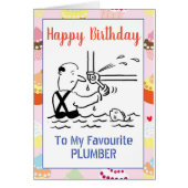Alles Gute zum Geburtstag Klempner (Vorne)