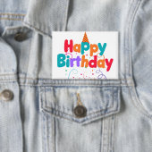 Alles Gute zum Geburtstag Konfetti Button (Insitu)