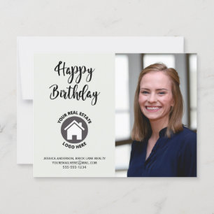 Alles Gute zum Geburtstag Kontaktinformationen Fot Postkarte