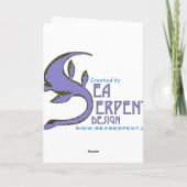 "Alles Gute zum Geburtstag" Kuchen (französisch) Karte (Rückseite)