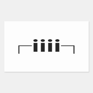 Alles Gute zum Geburtstag[Kuchen] japanischer Rechteckiger Aufkleber