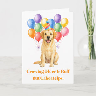 Alles Gute zum Geburtstag Labrador Hund Haustierpa Karte